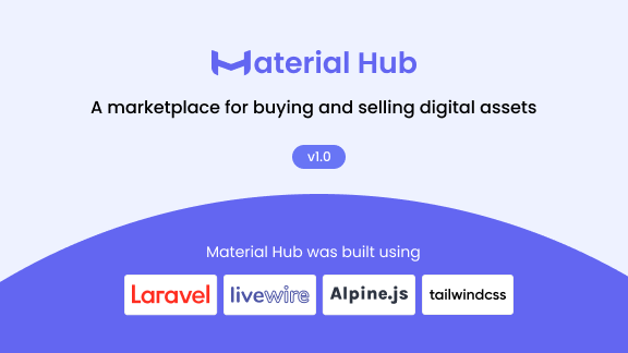 Material Hub: A marketplace for buying and selling digital assets