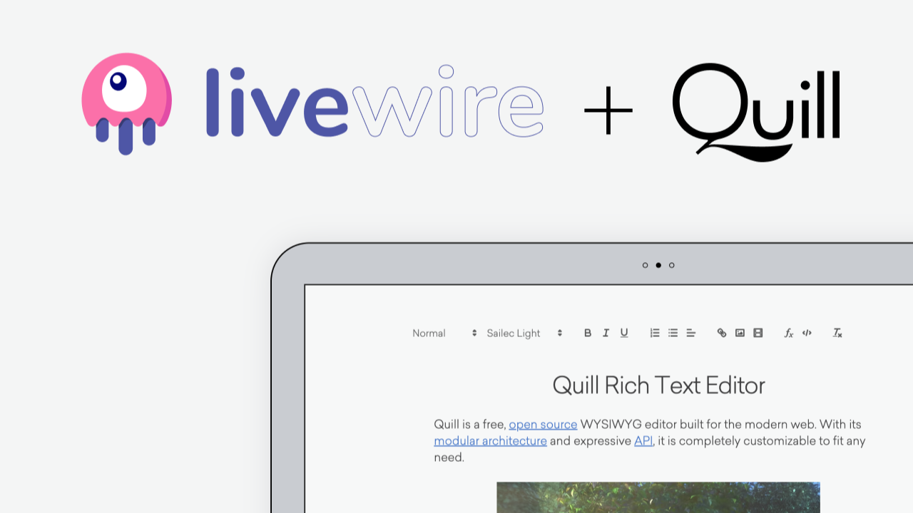 Quill Rich Text Editor